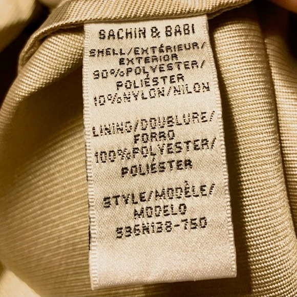 Sachin & Babi Noir Sleeveless Floral Jacquard Cut-Out Back High-Low Dress - Picture 12 of 12